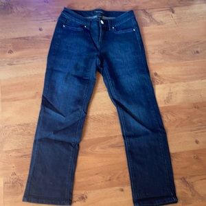 White House Black Market crop slim fit jeans